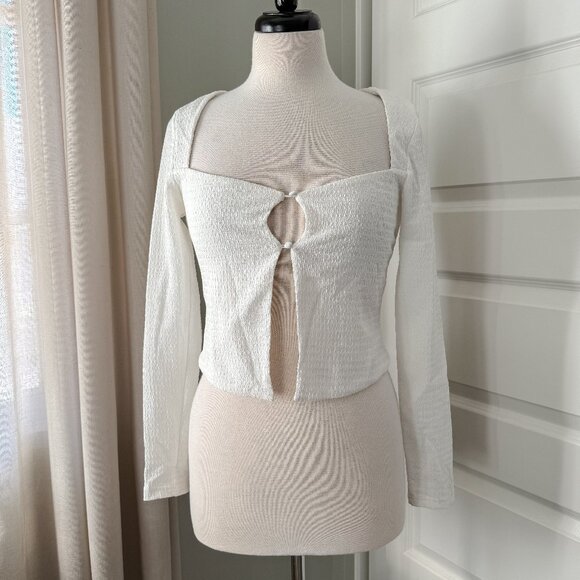 Princess Polly McCall Long Sleeve Top — Size 6 - Picture 3 of 8